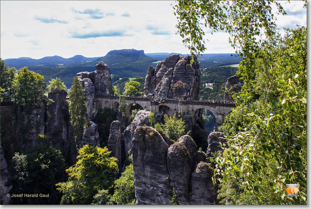 Bastei im Elbsandsteingebirge