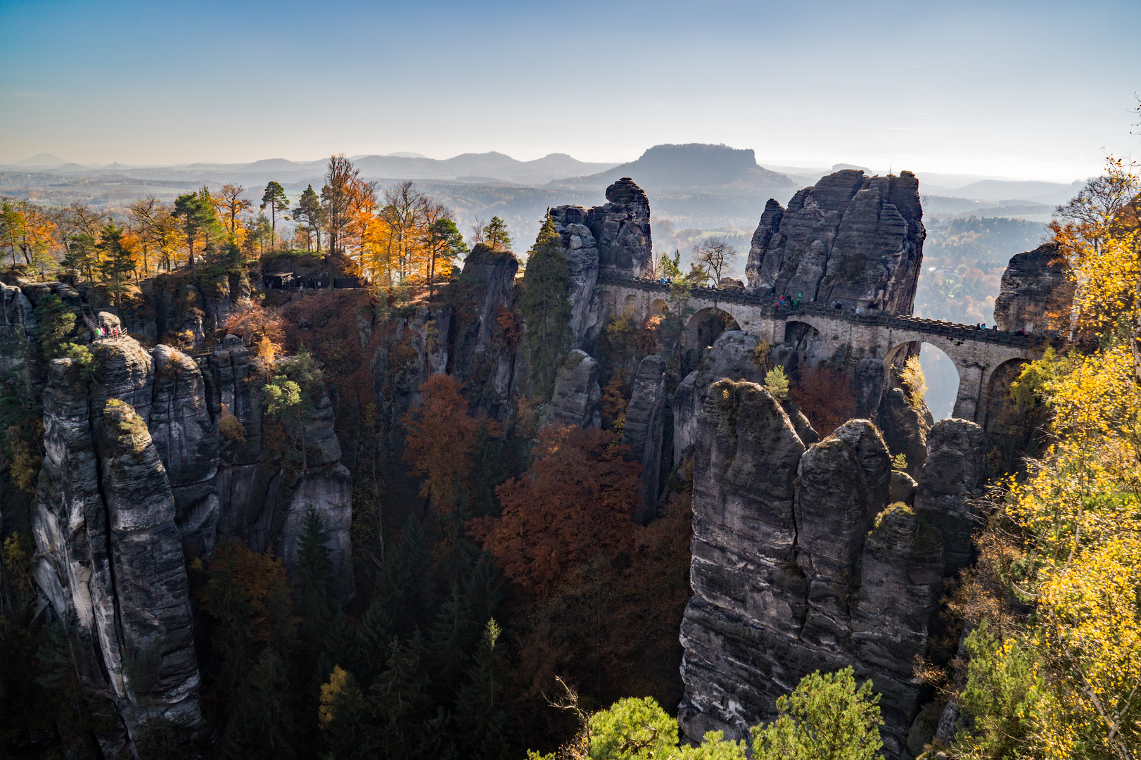 Bastei im Herbst