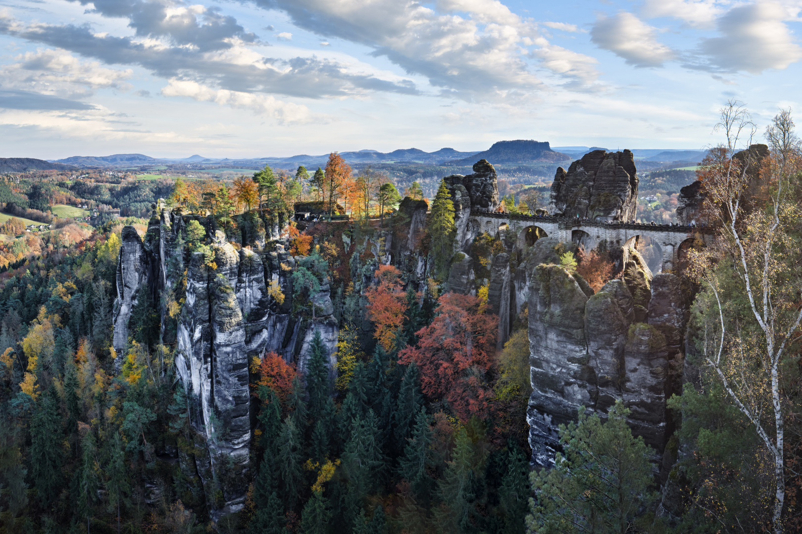 Bastei im Herbst