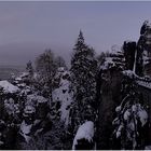 Bastei im Mondlicht