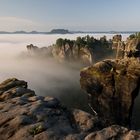 Bastei im Morgenlicht