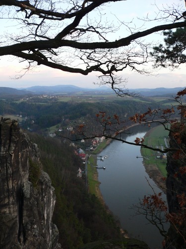 Bastei im Winter 2