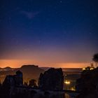 Bastei in der Nacht