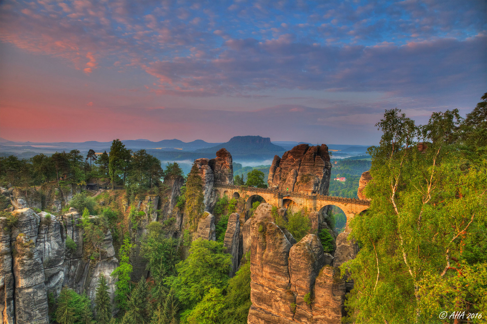 Bastei in HDR