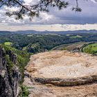 Bastei - Panorama der Landschaft