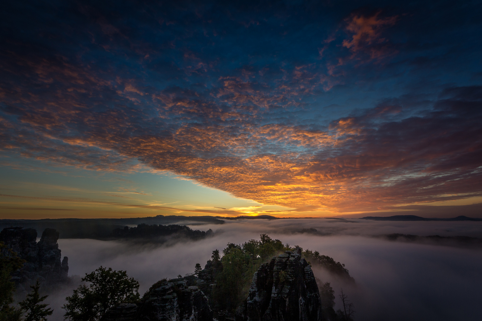 Bastei Sonnenaufgang