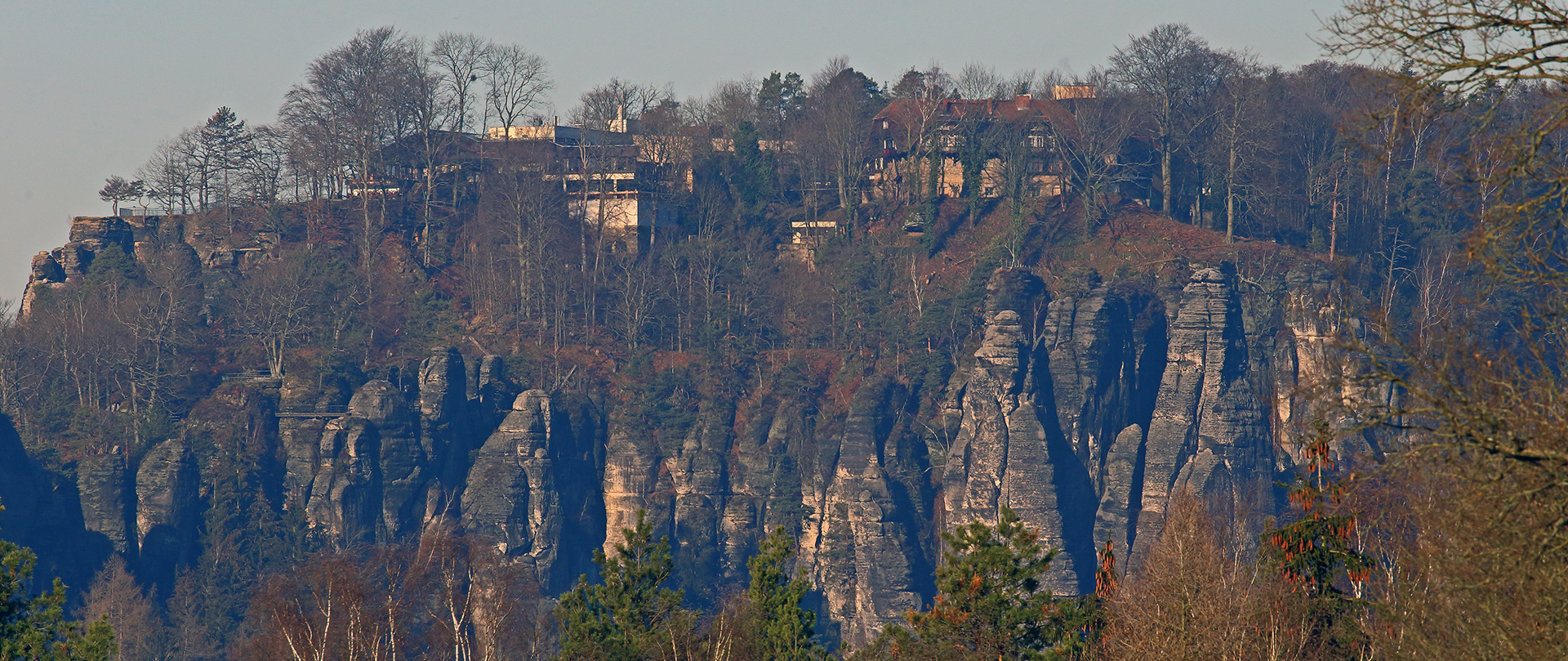 Bastei vom Ziegenrücken