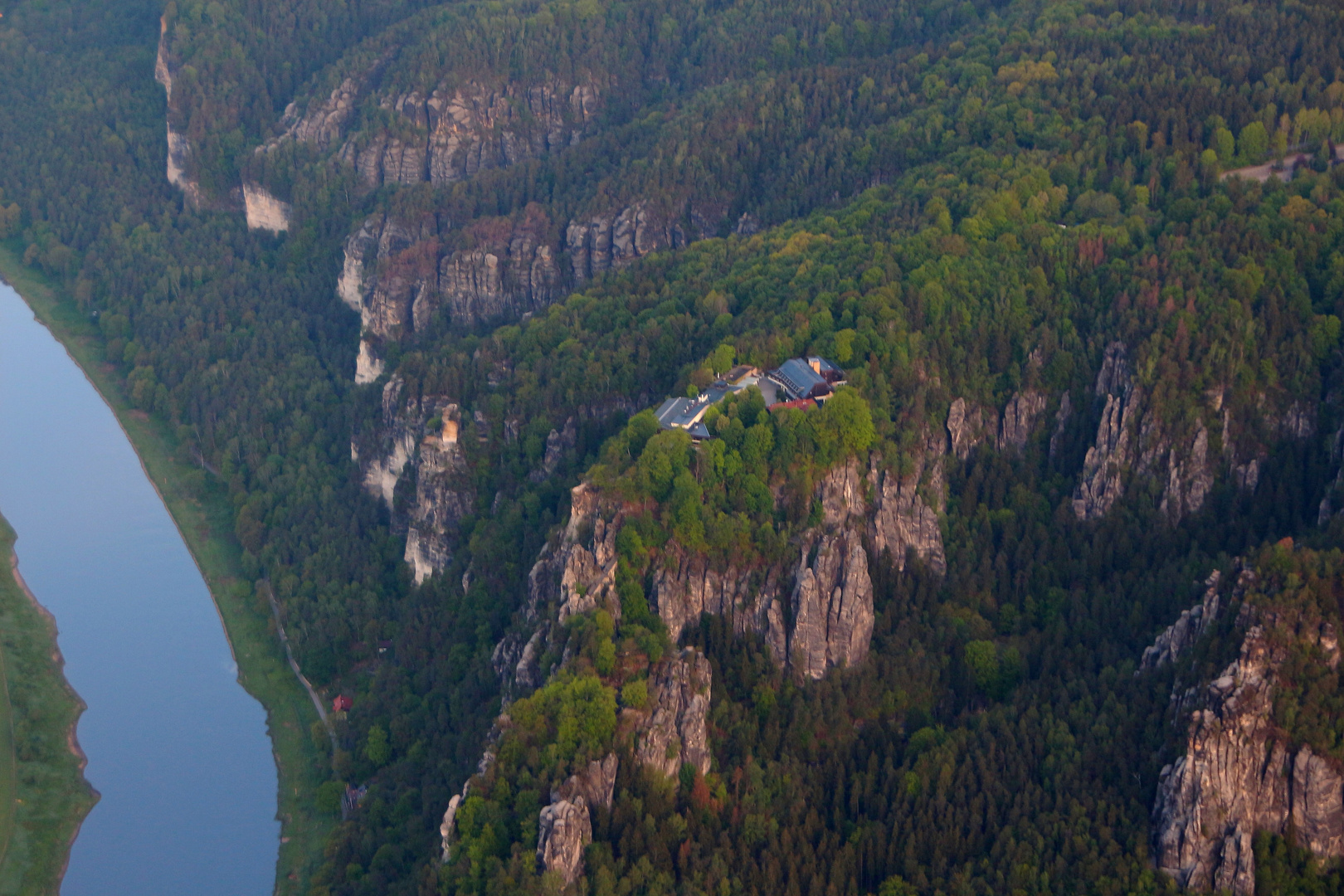 Bastei von oben