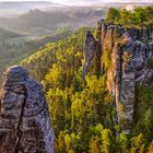 Bastei zur Goldenen Stunde