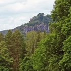 Basteiaussicht , an der "herumgebastelt" wird...