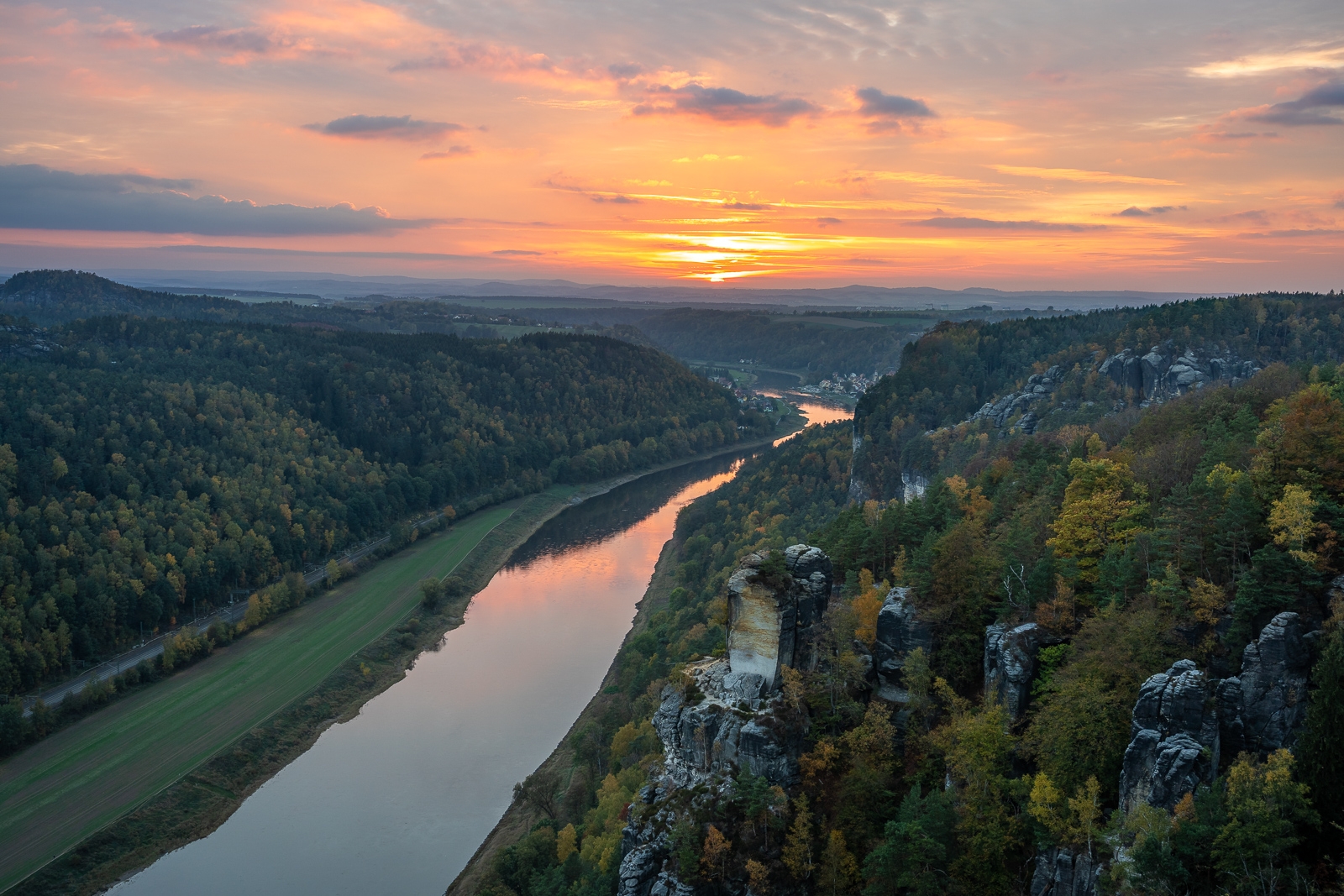 Basteiaussicht, Sächsische Schweiz (Germany)