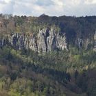 Basteiblick vom Gamrig mit einem Teil eines kurzen Panoramas... 