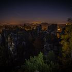 Basteibrücke abends