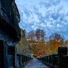 Basteibrücke am Morgen