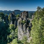 Basteibrücke im Elbsandsteingebirge 