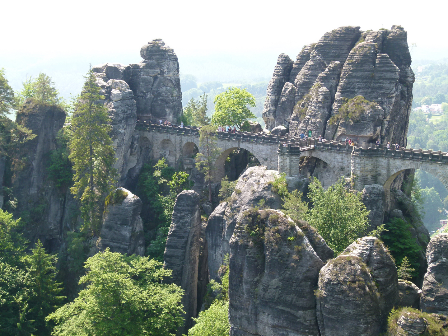 Basteibrücke in der Sächsischen Schweiz