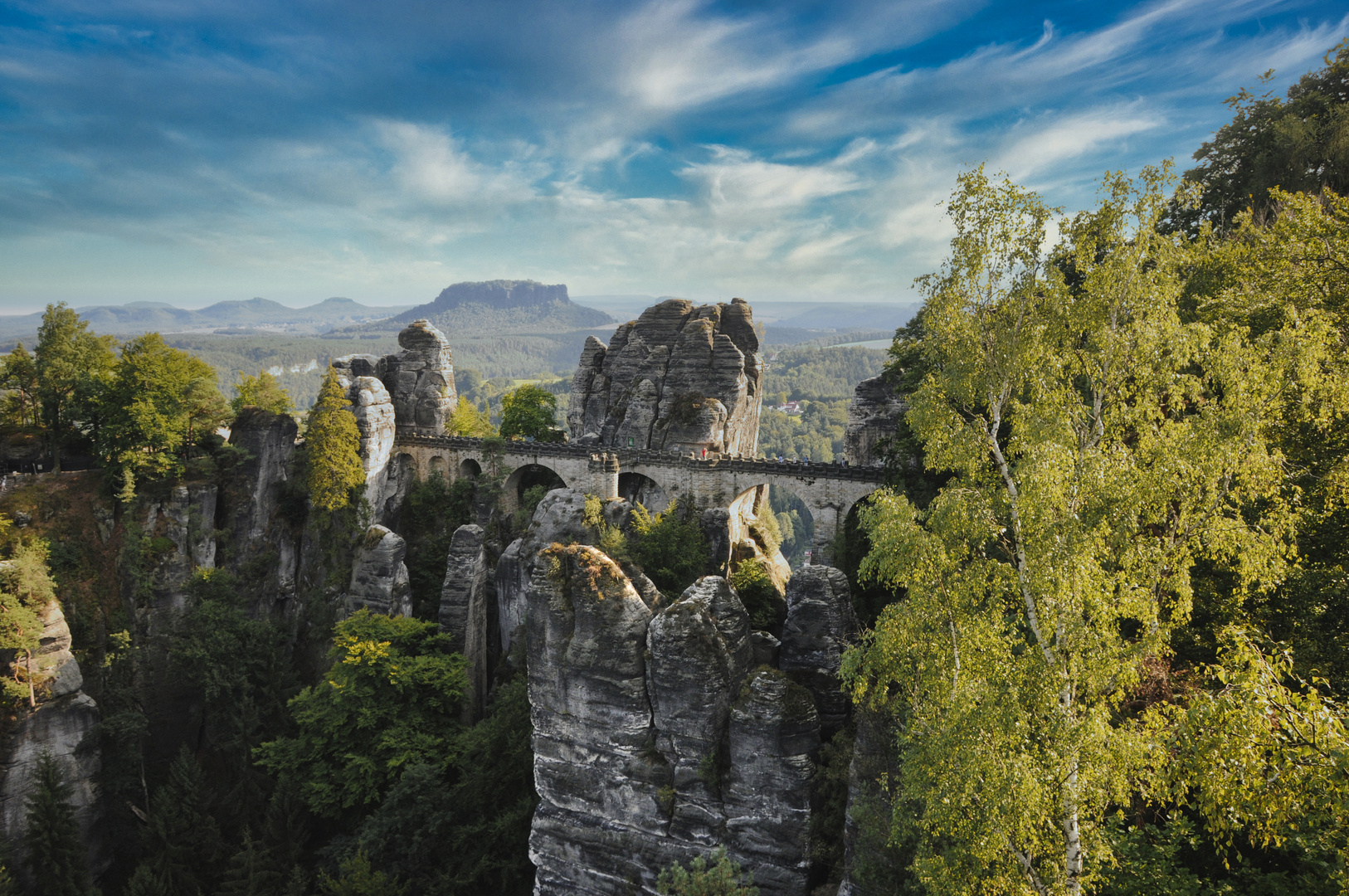 Basteibrücke in der Sächsischen Schweiz