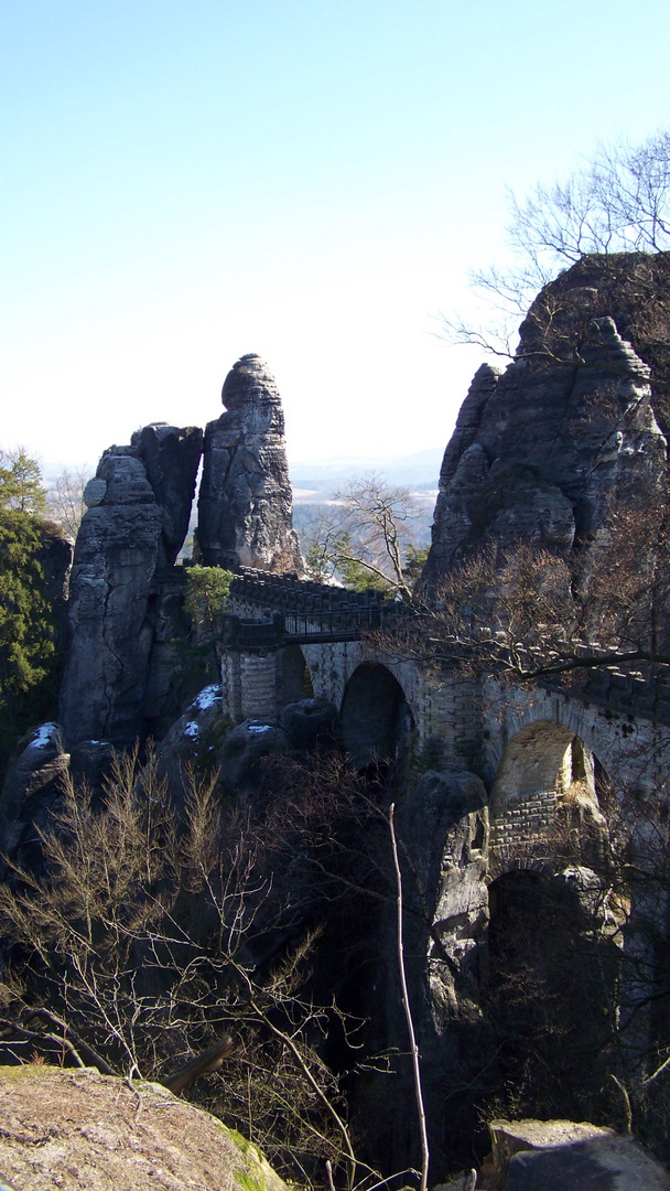 Basteibrücke /le pont de Bastei