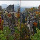  Basteibrücke mit Lilienstein im Hintergrund (3D-X-View)