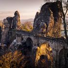 Basteibrücke Sonnenuntergang