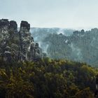 Basteipanorama bei Nebel