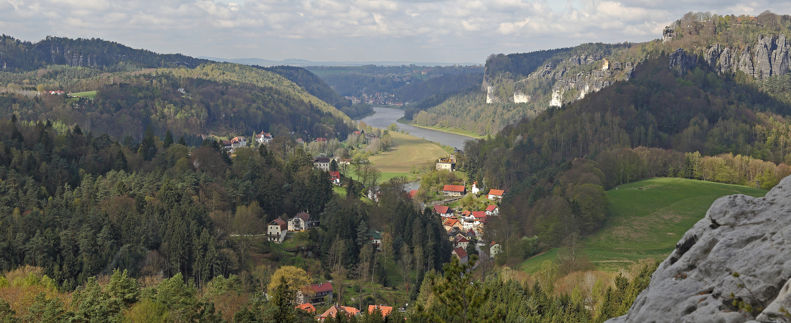 Bastei,Rauenstein Rathen und schöne Elbekurven...