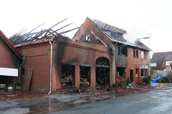 Bastelbedarf PROTT in Olfen abgebrannt