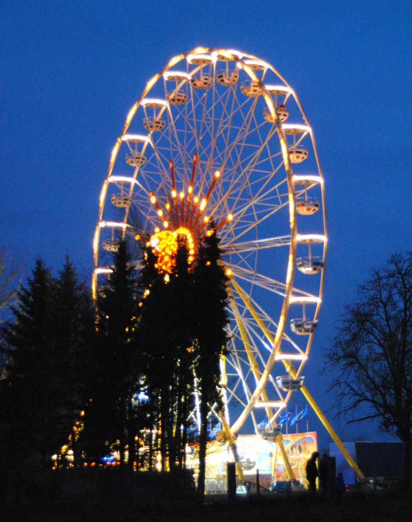 Basthorster Weihnachtsmarkt mit Riesenrad