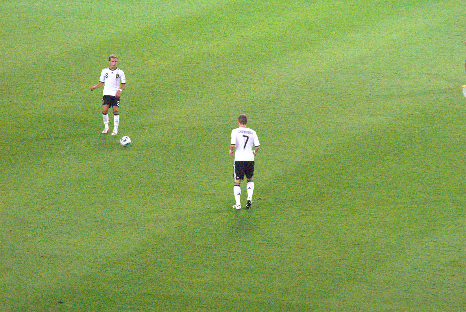 Bastian Schwein und Mario Götze