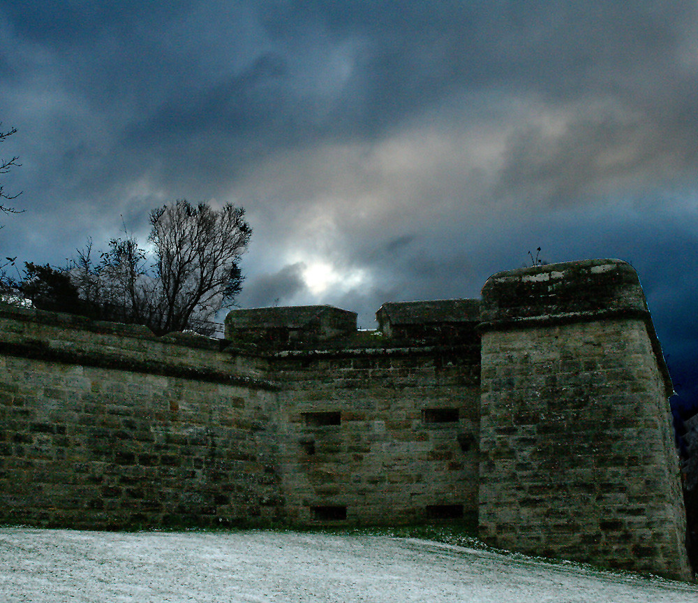 Bastion im Morgenlicht