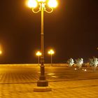 BASTIONE DI CAGLIARI NEL BAGLIORE DELLE LUCI NOTTURNE