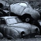 Bastnäs Oldtimer Autofriedhof - Bastnas Car Junkyard Graveyard 