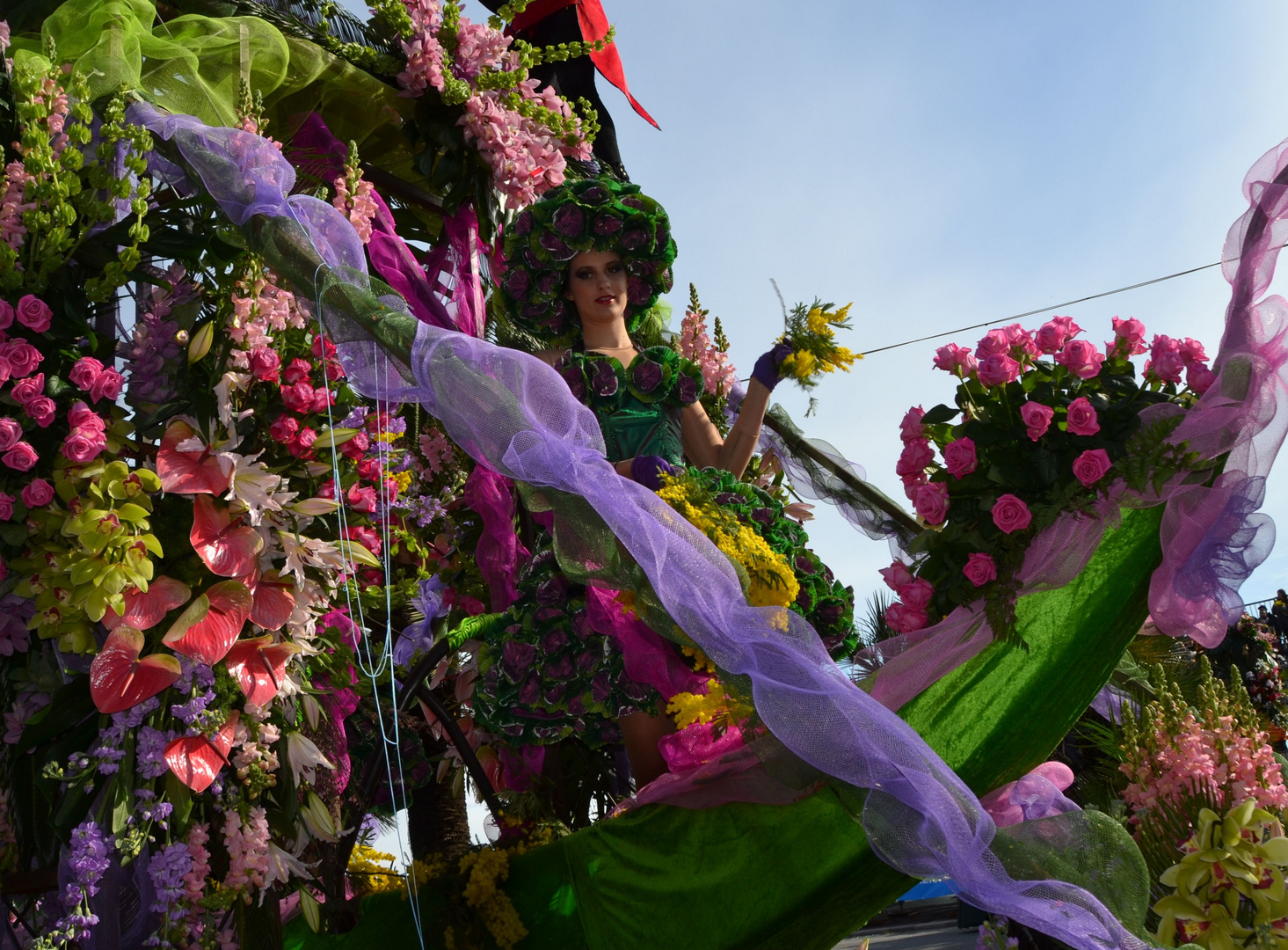 bataille de fleurs Nice