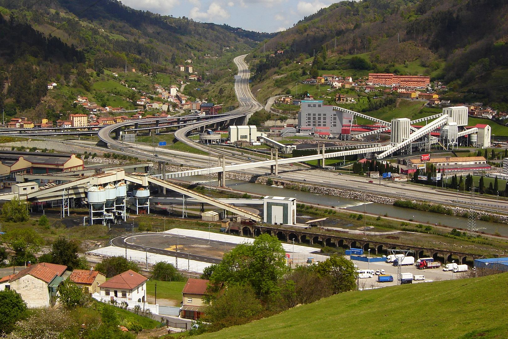 Batán coal washing plant; Asturias - Northern Spain.