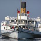 Bateau à aubes sur le Léman