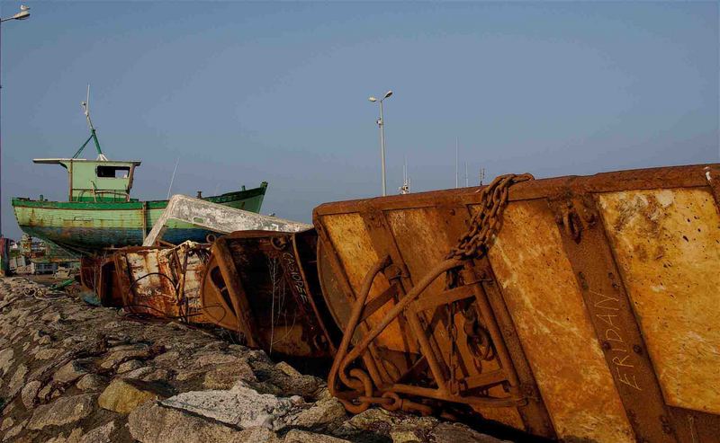 bateau de pêche sur un port bigouden