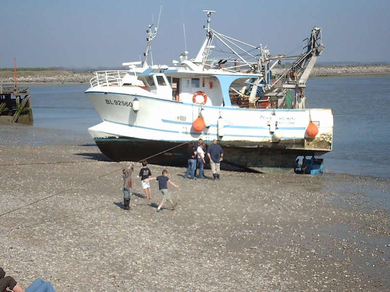 bateau echoue