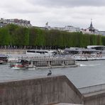 bateau mouche et le pigeon