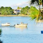 Bateau naviguant sur Le Scorff