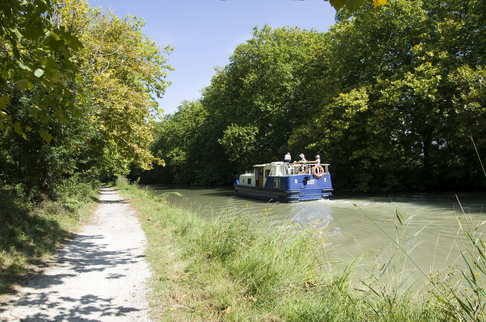 Bateau sur le canal du midi BONNY Denis photo 1