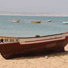 Bateau sur le sable