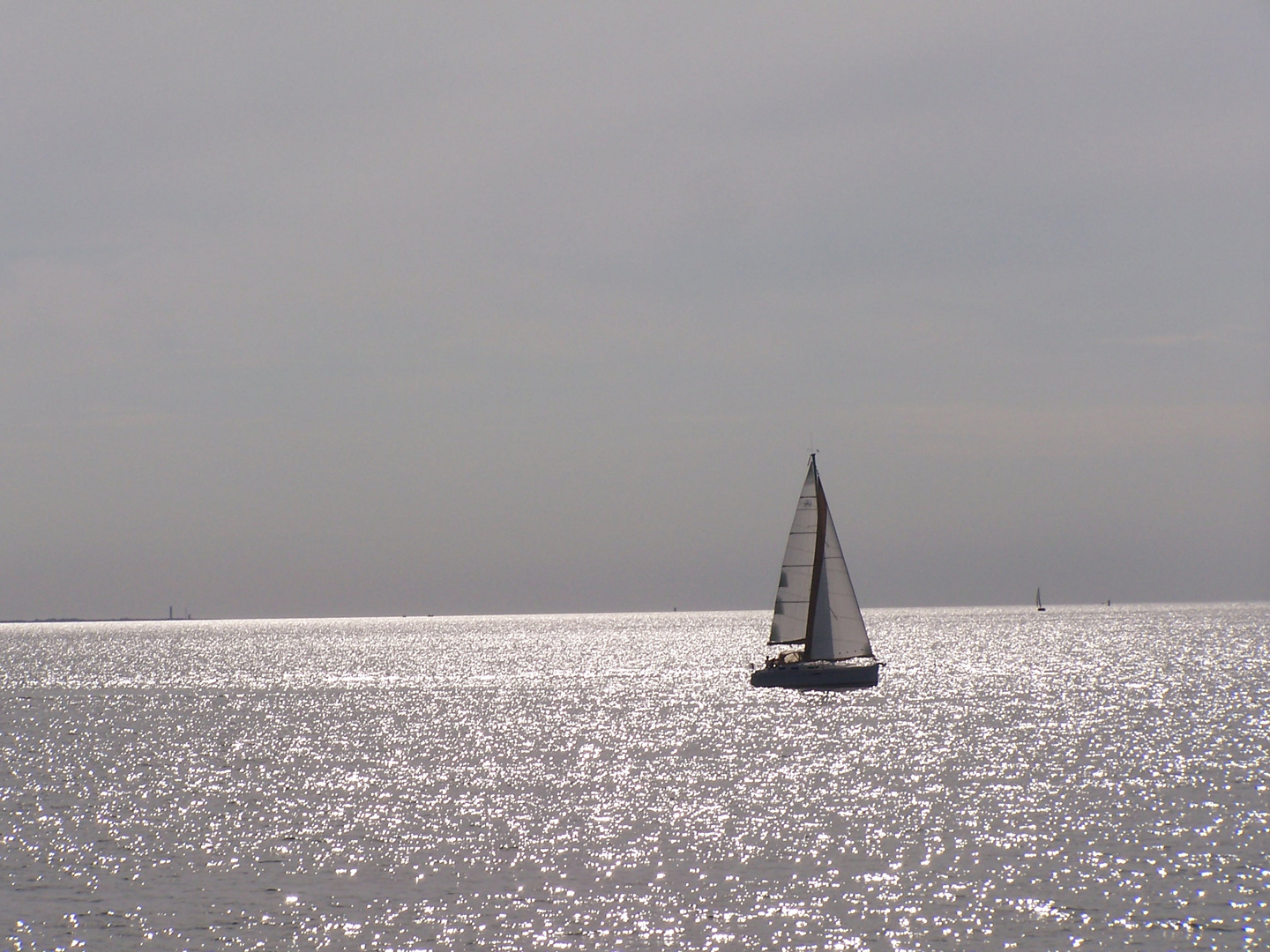 Bateaux à contre-jour