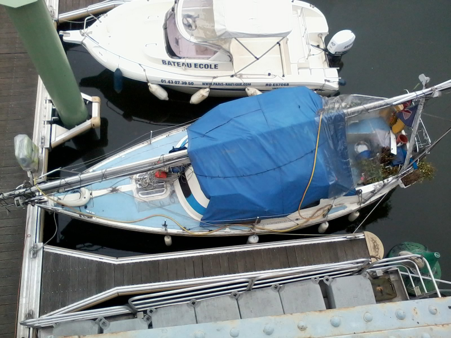 Bateaux au port de l'Arsenal