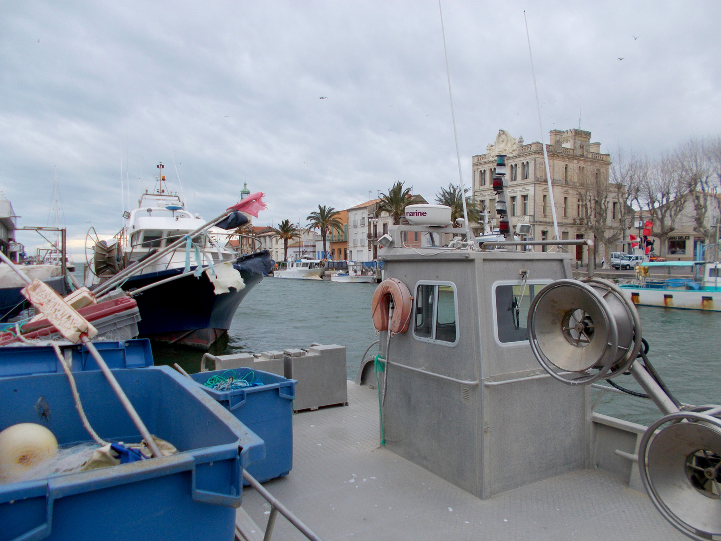 Bateaux au repos ...