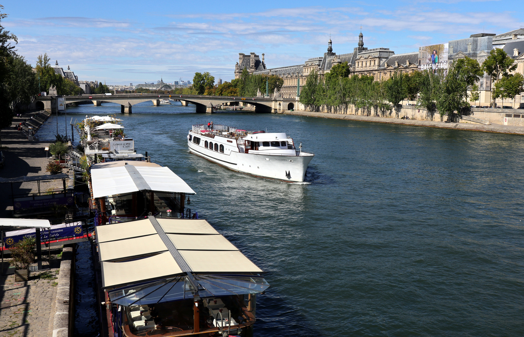 Bateaux dans la Seine