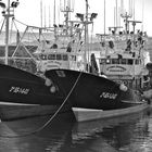 Bateaux dans le port de Hondarribia