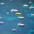 Bateaux dans le port de Sormiou (Marseille)