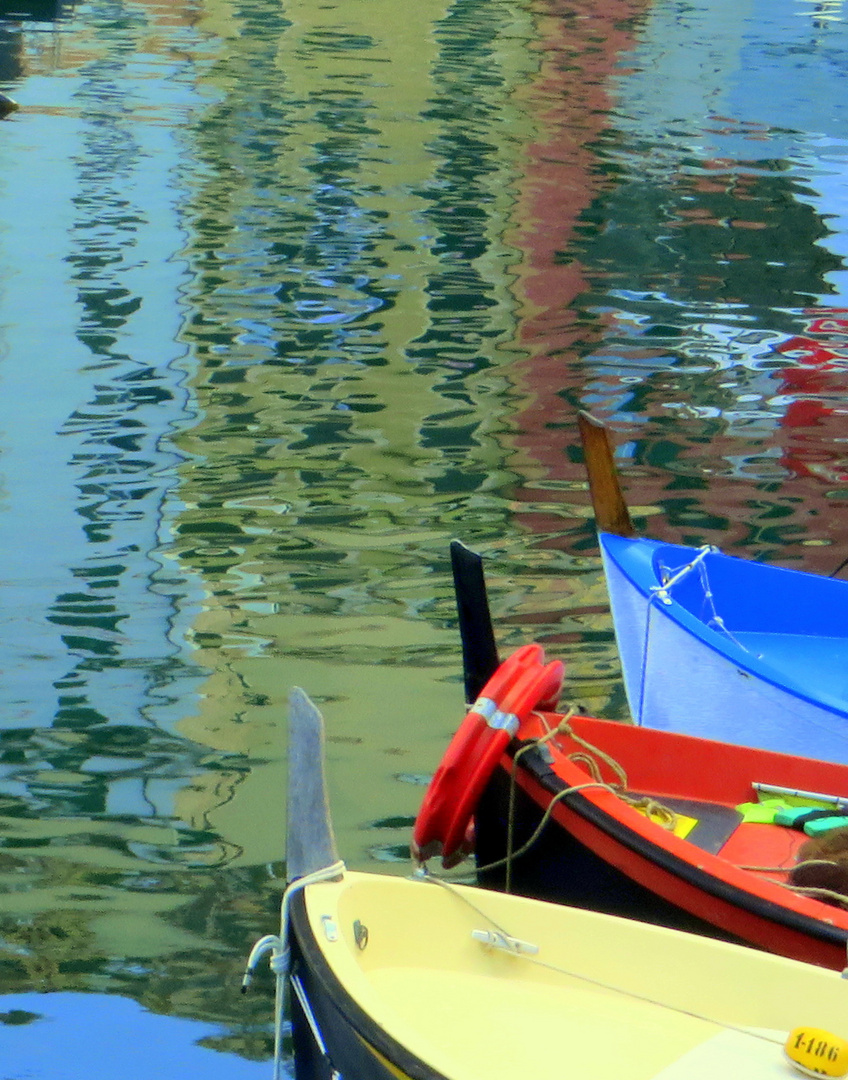 Bateaux et reflets