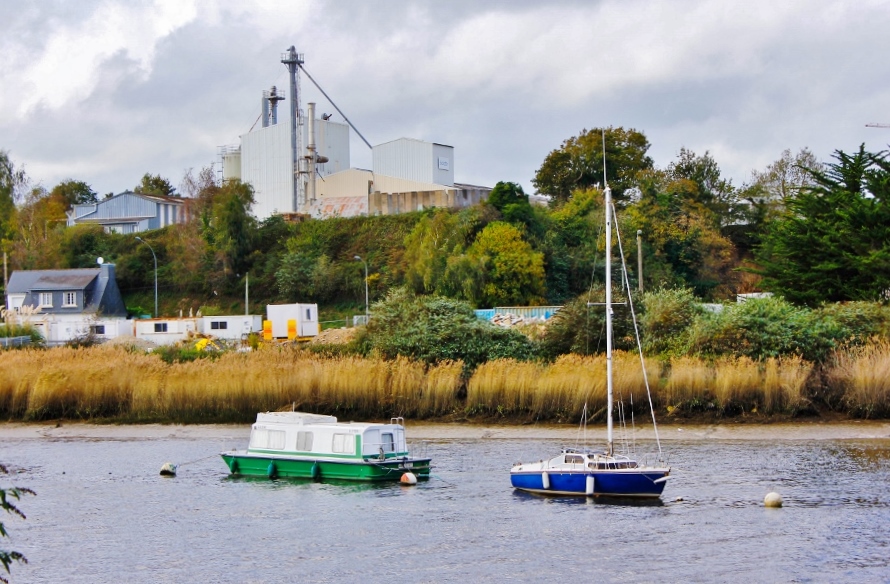 Bateaux sur le Blavet (Morbihan)