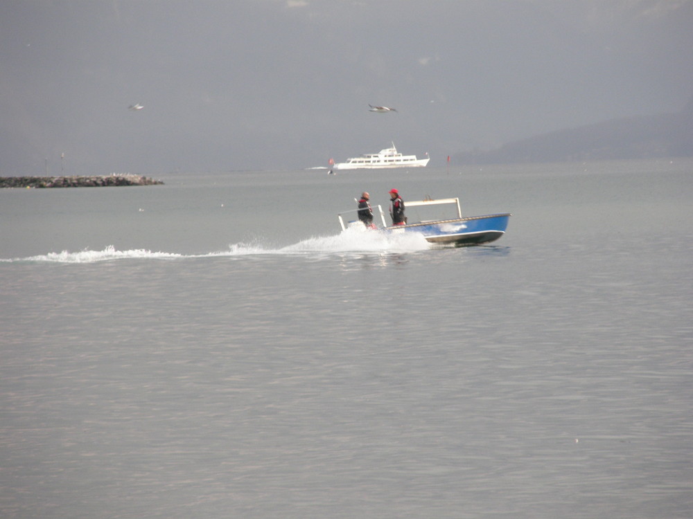 Bateaux sur le Léman